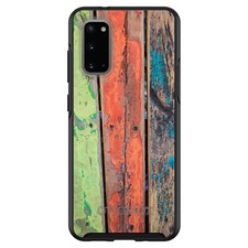 Custom OtterBox Symmetry for Samsung Galaxy S - Rough Painted Wood