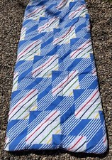 vintage Leisure 90’s Single Sleeping Bag Retro Camping Festival Glasto Camper