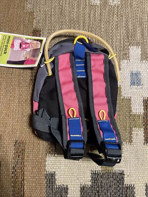 bushbaby mini backpack BNWT Bushbaby PINK Mini Back Pack Reins Safety Harness 1-4 Years
