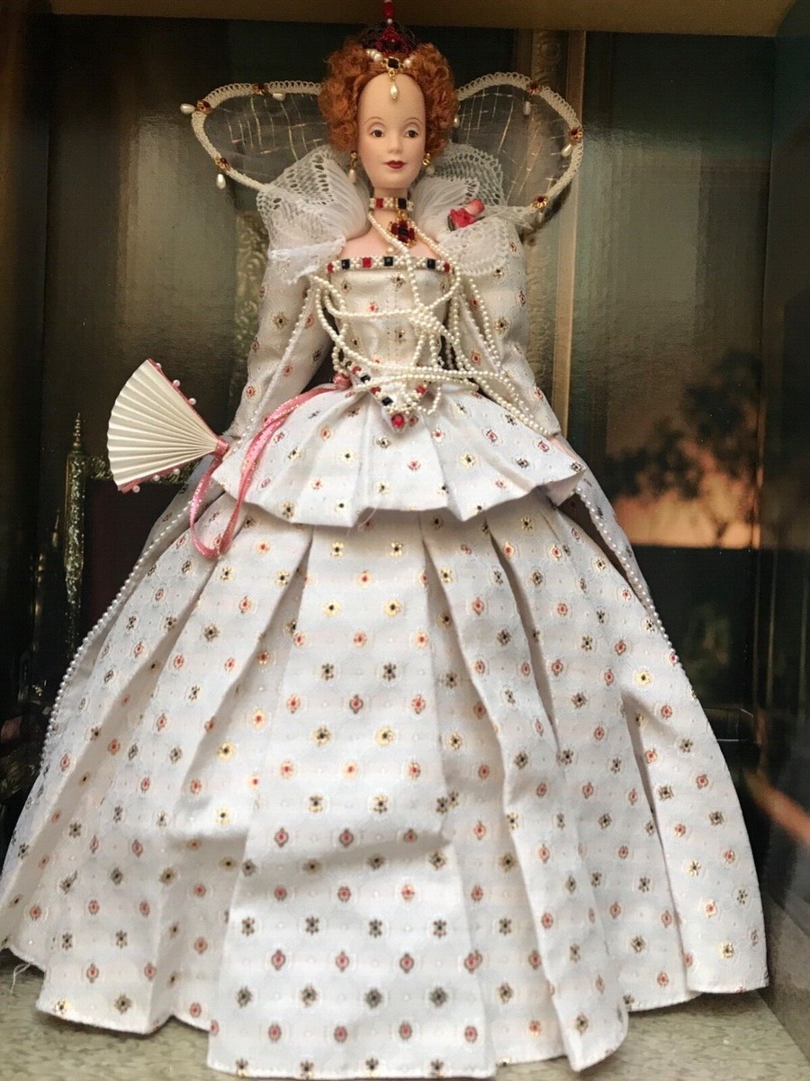 Queen Elizabeth I Barbie. Gold label SUPER RARE, DOLL STILL IN BOX