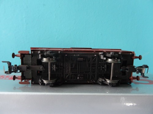 Spur HO SAGI M903 Güterwagen Messing FS Italia FO135251 künstlich gealtert - Imagen 4 de 4