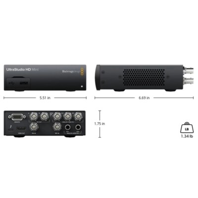 Blackmagic Design UltraStudio HD Mini Video Switcher 3G-SDI