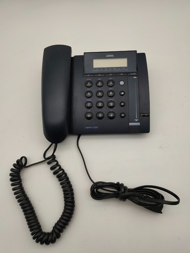 Loewe Alpha Tel 2200 F telefon komfortowy granatowy - Zdjęcie 2 z 4