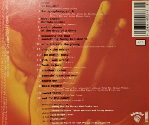 Marley Marl - In Control Volume II - Audio CD - Imagen 2 de 2
