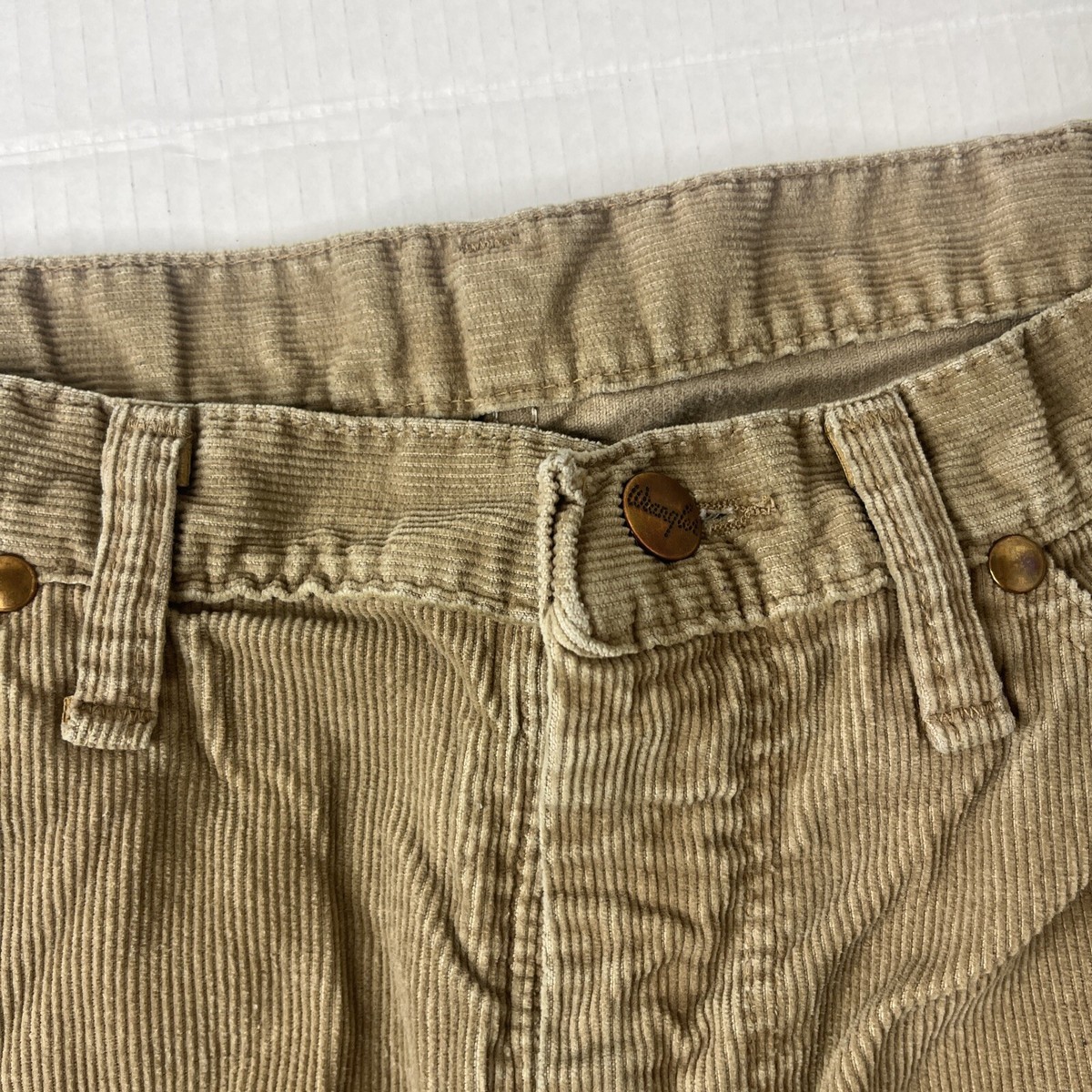 【U LAN】Cable Leather Trackline Corduroy Pants Katin Mens Pants Pipeline Corduroy