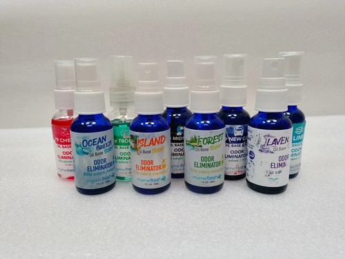 Car Air Freshener Odour Eliminator Tough on Bad Smells Pack Spray MyMe Fresh - Picture 24 of 85