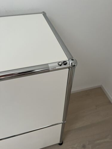 usm haller sideboard ,Schrankwand, higtboard, weiß, Schwarz, Gelb - Bild 3 von 15