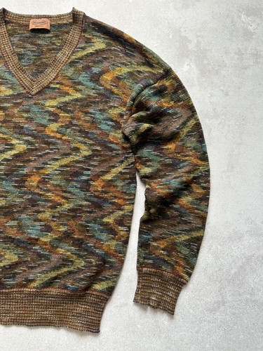 mens vintage missoni sweater made in Italy - Picture 3 of 14