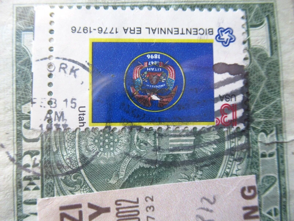 A. WARHOL/K. HARING: 1 Dollar ORIGINAL SIGNIERT, SKIZZIERT, BEARBEITET, von 1977 - Bild 4 von 4