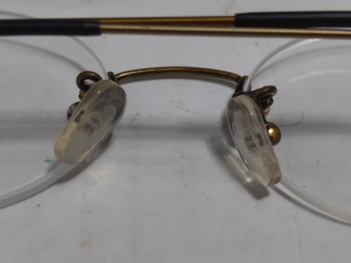 Logo Paris 2403 C-01 Ant-GLd 44-21 135 Eyewear Optical Frames Made in France New - Picture 6 of 8