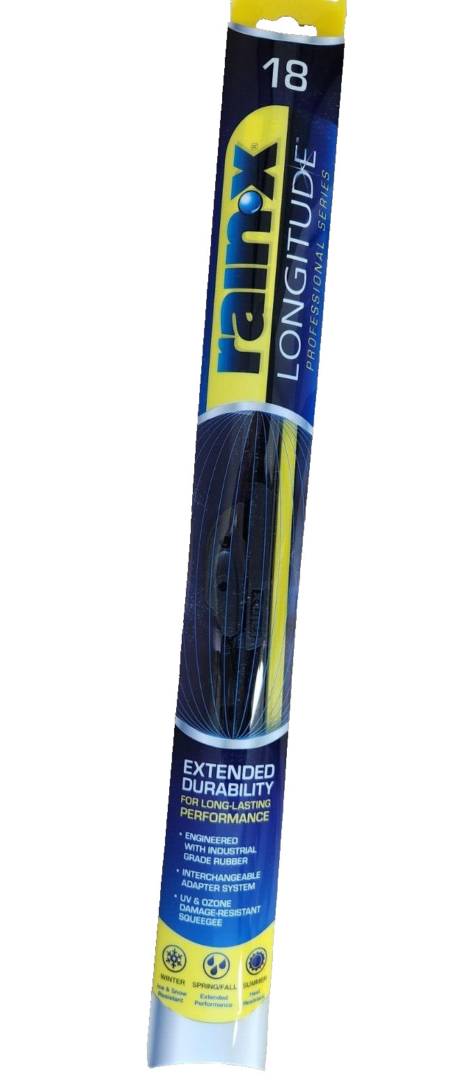 RAIN-X LONGITUDE WIPER BLADES - ‎830318 - 18 IN - CASE OF 5