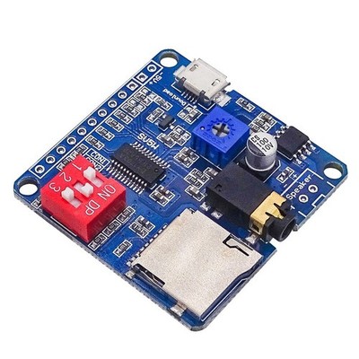 SV5W Audiomodul UART Interface IO Trigger Mode One Line Serial Data Path