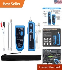 NEW Cable Tracer Ethernet Network Tester RJ45 RJ11 CAT5 CAT6 Tone Kit Fast Shipp
