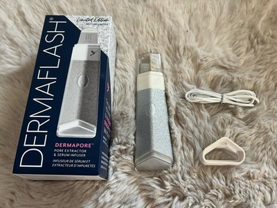 Dermaflash Dermapore Ultrasonic Pore Extractor Skincare Infuser Limited Edition