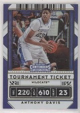 2020 Contenders Draft Picks Variation Tournament Ticket 25/49 Anthony Davis 9o3