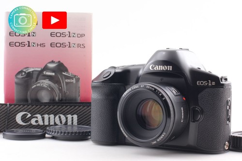 Appareil Photo Canon EOS 1N Avec Booster – Argentique 35mm, état Top
