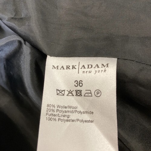 Mark Adam, Mantel, Damen, Größe: 36, Schwarz, Wolle/Polyamid/Polyester #8T7 - Bild 4 von 5