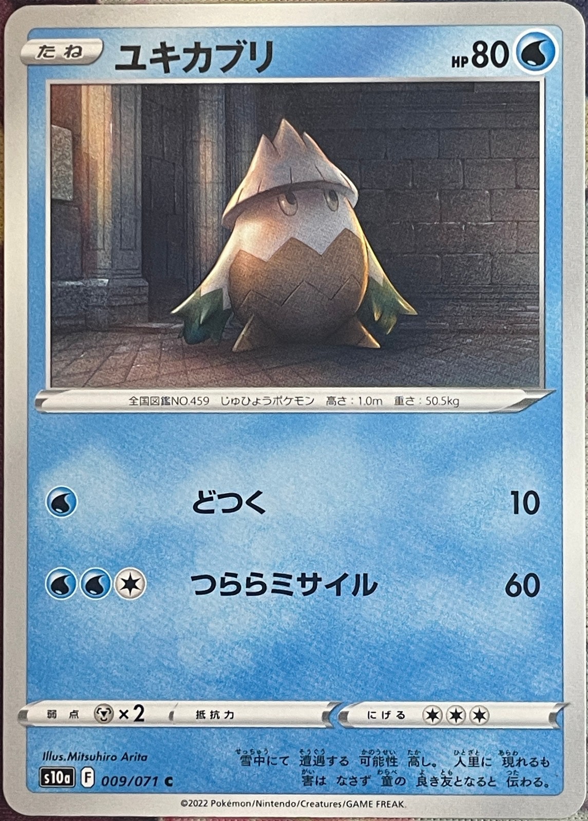 Snover - 009/071 C - Dark Phantasma S10a Pokemon 2022