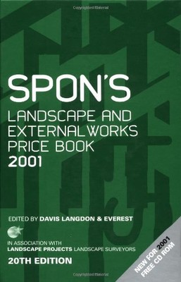 Spons Landschaft und externe Werke Preisbuch 2001 (Spons Preis