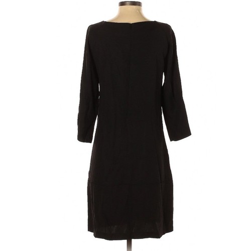 Vestido Vaina Borbonese Clásico Sofisticado Negro Talla 40IT ~ Diseñador Italiano - Imagen 2 de 8