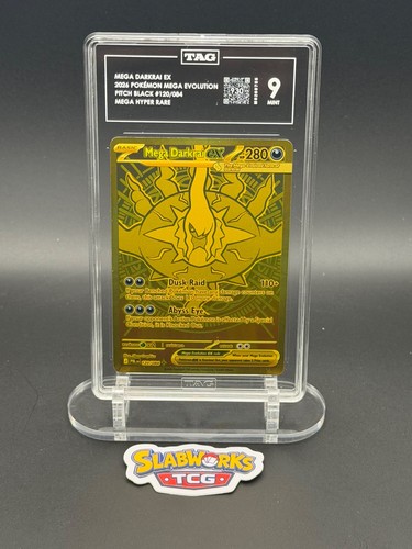 Mega Darkrai ex graded TAG 9 for sale on eBay