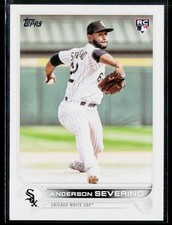 2022 Topps Update Anderson Severino RC #US265 Chicago White Sox