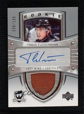 2005-06 Upper Deck The Cup Rookie 38/199 Tomas Fleischmann #125 Patch Auto 0u8p