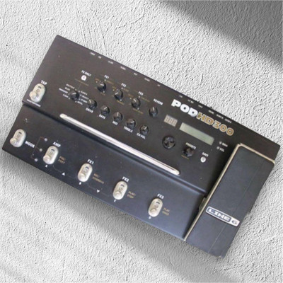 Line 6 Pod HD300 Multieffekt Verstärker Modellierer Pedal Board guter...