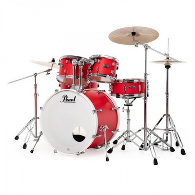 PEARL DMP925S/C899 DECADE MAPLE MATTE RACING RED AKUSTIK AKKU GEHÄUSE 22'' 