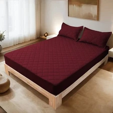 Super soft waterproof mattress cover, layered design, comfortable and durable