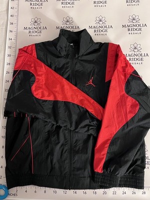 Rare VTG Jordan Warm Up Track Jacket Detachable Sleeve Vest Windbreaker -3XL