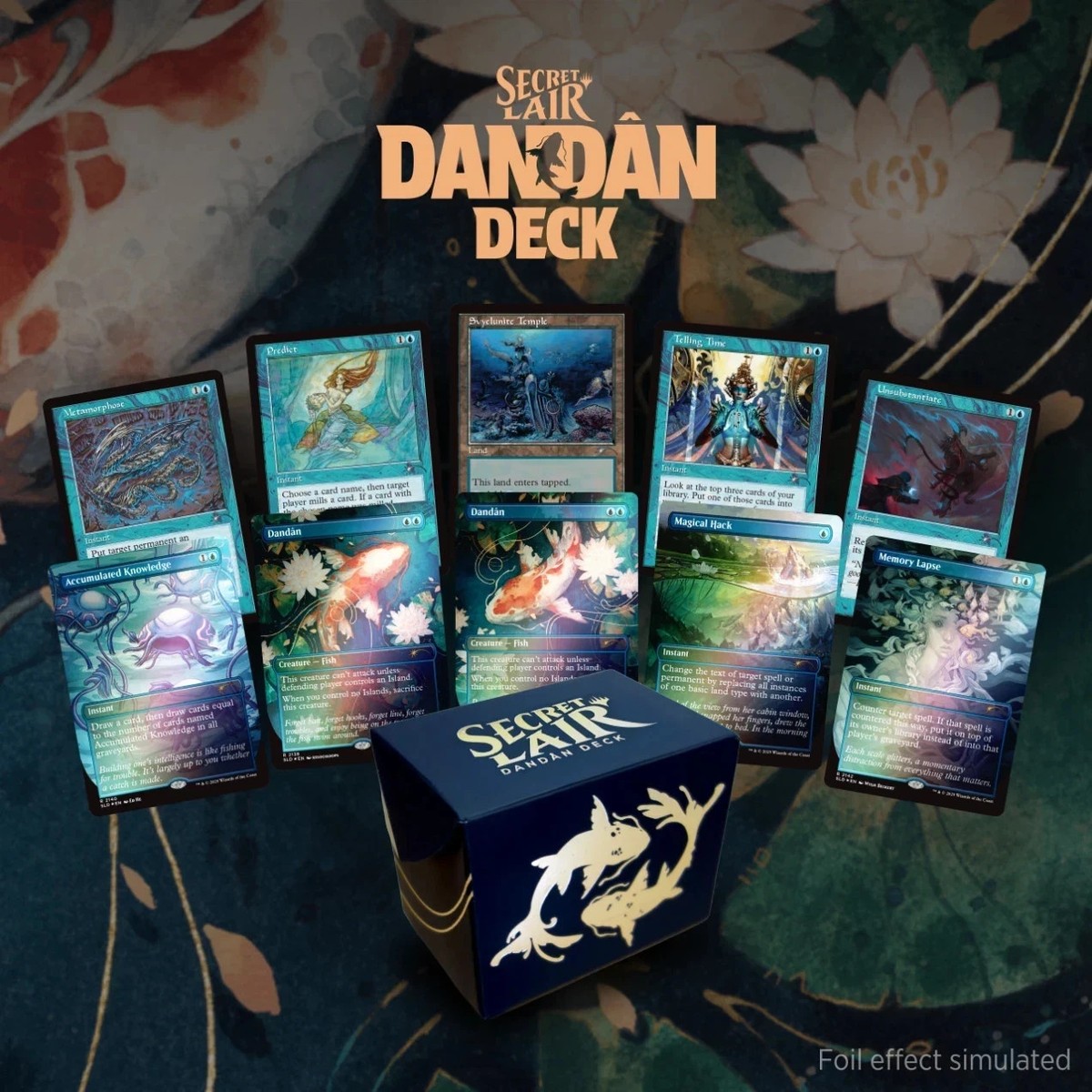 Secret Lair Chaos Vault Dandân ダンダーン　未開封 MTG Secret Lair DANDAN DECK Chaos Vault Sealed 80 Cards 46 Foil | eBay
