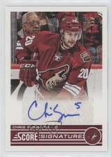 2013-14 Score Signatures Chris Summers #SS-CS Auto 1h1