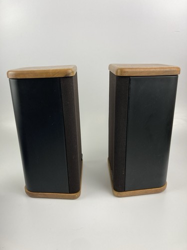 Mini Advent Bookshelf Speakers Pair By Jensen Inc Tested Vintage - Picture 2 of 4