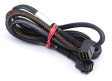 CBL-00139-01-A-R HD-MiniSAS SFF-8643 to SFF-8643 12Gb SAS Backplane Cable 1M
