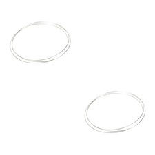 2pcs 8ft 1.5mm Width Guitar Fretwire for Mandolin Banjo Cigar Box Guitar Silver