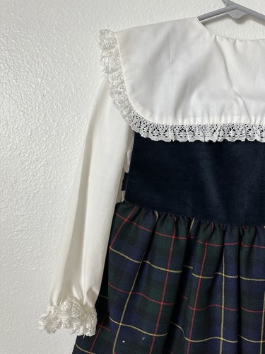 Stewarts Girls Blouse And Pinafore Dress Size 5/6 - Picture 3 of 7