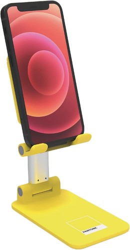 ESPRINET Pantone Desktop Mobile Device Holder Yellow Universal and Non-Slip Hold - Zdjęcie 8 z 8