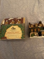 Dept 56 Charles Dickens Heritage DEDLOCK ARMS 1994 Collectors House Ornament