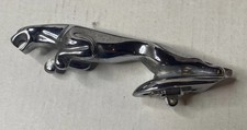 Leaper Leaping Jaguar Hood Ornament 6 Length Model For Chrome Cat With Base Leaper Leaping Jaguar Hood Ornament 6 Length Model For Chrome Cat With Base