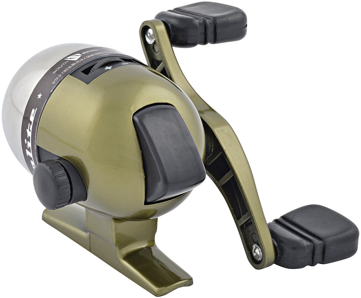 South Bend Microlite UL Mini Spin Cast Fishing Reel - Lightw