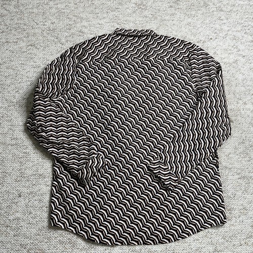 NWT INC International Concepts Men's Zebra Animal Buttons Cotton Shirt Size XXL - Picture 11 of 12