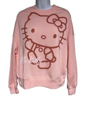 Sanrio Hello Kitty Sweatshirt Womens XS Pink