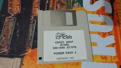 Crazy Shot (Loriciels 1990) ATARI ST 1040 520 (Disk)  16-bit works