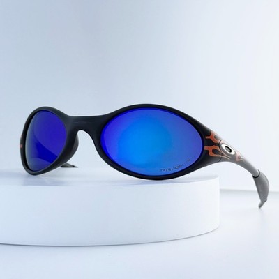 Oakley eye Jacket X Brain dead Sunglasses Black Frame Sapphire