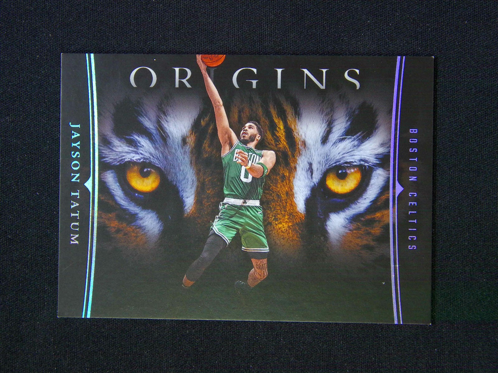 2023-24 Panini Origins Jayson Tatum #7 Tiger Eyes Case Hit SSP
