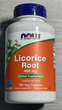 NOW Licorice Root 450 mg Herbal Supplement   ...