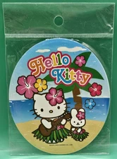 Hello Kitty Summer Luau Stickers Retro 2005 Licensed Sanrio Single Sticker J219
