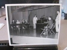 NBC radio photo 1938 INFORMATION PLEASE Alton Cook Alice Duer John Kieran Adams