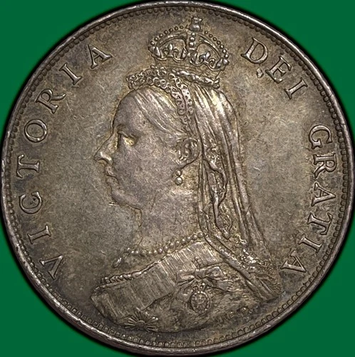 Photo of a 1857 Victoria Florin from an eBay sale